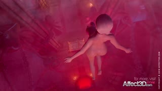 3D futa sex video featuring women with giant cocks