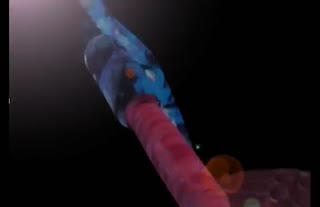 Fearless girl enjoys tentacle monster’s dick deep in her pussy