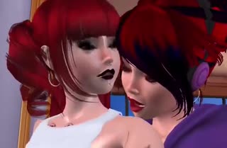 3d redhead shemales fucking each other’s buttholes in hardcore porn