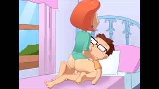 Lois Griffin releases her inner slut as she takes cock